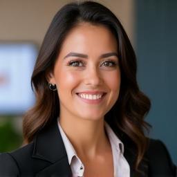 Retrato profesional de Elena Vidal, Coordinadora de Reservas de Padel court Madrid.